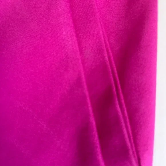 Land's End Hot Pink Crew Neck Sleeveless Sheath Dress Size 6 - Picture 5 of 7